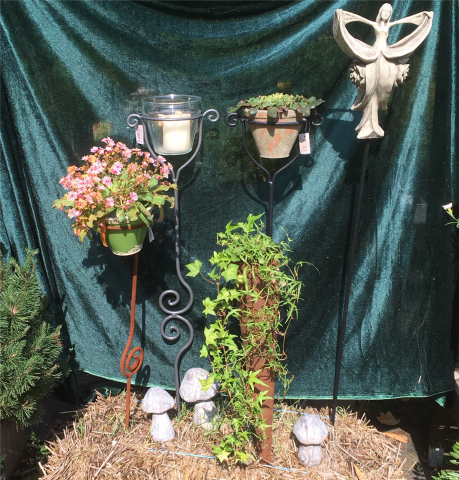 verschiedene Beetstecker